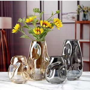 Vase en verre personnalisable pour plantes hydroponiques, arrangement floral, décoration de mariage et de fête - Product Image 5
