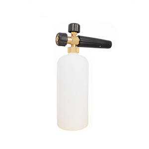 Lingzhen 1L noir <span class=keywords><strong>Auto</strong></span> Detailing réglable 1/4 pouces Quick Connect Lance Commercial Snow Foam Cannon - Product Image 1