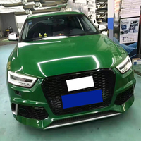 Kit carrosserie de voiture le plus vendu Pare-chocs avant avec calandre en nid d'abeille pour Audi Q3 SQ3 Mise à niveau au style RSQ3 2013-2018