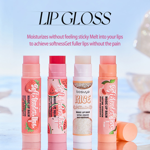 Brillo Labial Hidratante con Sabor a Frutas y Cambio de Temperatura, Lápiz Labial Humectante Cálido + <span class=keywords><strong>Aceite</strong></span> Labial Perlado, Paquete de 2 - Product Image 3