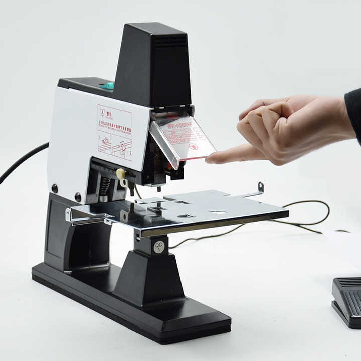 Factory Book Binding Stapler Machine ST-1000T Office Metal Book Binding ...