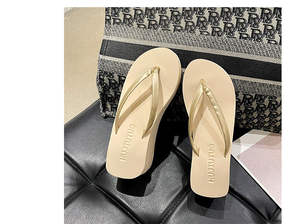 Sandalias de Playa GON22 para Mujer, Cómodas, Transpirables, Antideslizantes, con Amortiguación, en Colores Sólidos - Product Image 4