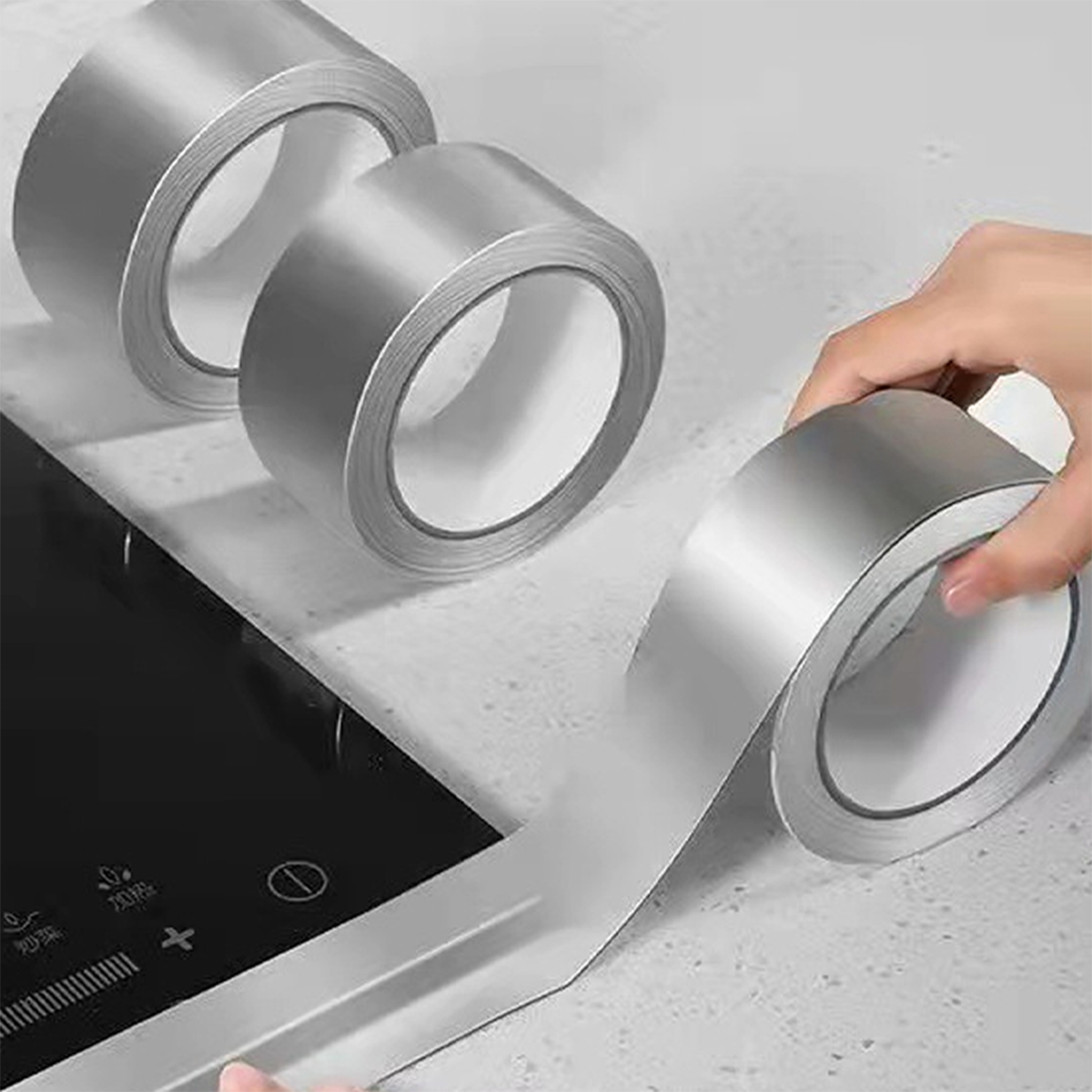 สติกเกอร์ข้อต่อความงามอลูมิเนียมฟอยล์