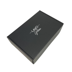 Wholesale Logo Custom Mailer Packaging Small <strong>Folding</strong> Cardboard <strong>Box</strong> Customized Logo Black Clothing Packaging Corrugated Paper <strong>Box</strong>