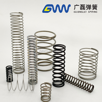 Maßgefertigte Konische Druckfedern aus Inconel X-750 Nickellegierung für Hohe Temperaturen und Hohe Belastungen, Herkunft Shanghai Fabrik