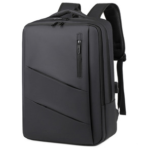 Sac à dos pour hommes de haute qualité élégant sac d'ordinateur d'affaires à la mode étudiant et sac de voyage avec fermeture éclair couture nouveauté - Product Image 5