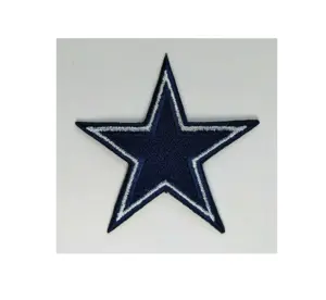 sew on iron on embroidery patch Dallas Cowboys patch football team patch