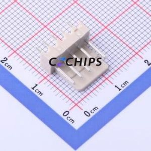 HC-2510-5A Wire-to-Board Pin Header Through hole Component (THT),P=2.54mm Connector 1x5P 2.54mm Through Hole 5P - Product Image 1