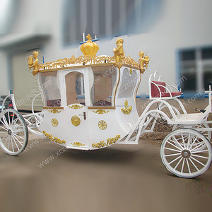 Clásico caballo real transporte cómodo carruaje real europea/familia real transporte carruaje real fabricante {ZD-RC07} - Product Image 2