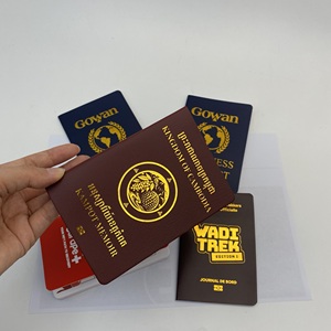 Passaporto Personalizzato con Logo in Lamina d'Oro, Rilegatura Cucita, Durevole, per Anniversari di Animali Domestici, Viaggi e Promozioni - Product Image 5