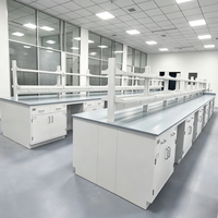 Table de laboratoire en acier massif, résistante aux acides et aux alcalis, avec évier et robinet, vente en gros d'usine