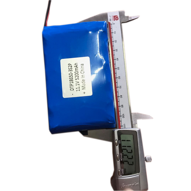 Lipo 18650 Lithium Battery Combine Pack 2S1P 7.4V 2000mAh and 11.1V 3S3P 6000mAh 11.1V 3S2P 5000mAh for Massager Sweeper Robot