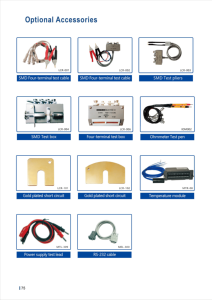 MATRIX LCR102 Plaqué or court-circuit LCR METER accessoires - Product Image 2