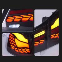 Led Tail Lights for Accord 2014-2015 9th Taillight Dragon-scale Led Taillights With Sequential Turn Signals