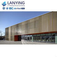 Entrepôt modulaire Bâtiment préfabriqué sur mesure Atelier de structure en acier préfabriqué industriel