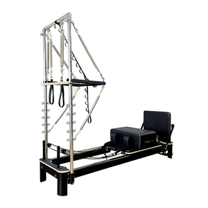 Reformer de Pilates de Aluminio de Alta Calidad al por Mayor, Cama de Pilates de Aleación de Aluminio, Reformer de Fitness con Torre - Product Image 1