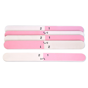 Lime à ongles droite 3-en-1 avec bloc de ponçage professionnel pour manucure et pédicure – Outil de soin des ongles pour femmes et filles - Product Image 4