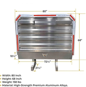 صندوق أدوات سلسلة Cab رف مركز 3-1 خط الهواء الطين رفرف شماعات السقاطة أسفل حزام الزاوية البلاستيكية الصلب الزاوية - Product Image 2