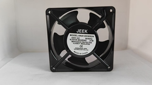 JEEK 12038 <span class=keywords><strong>PC</strong></span> 120mm ventilateur d'extraction d'ordinateur ventilateur de refroidissement axial avec circulation de lame en métal AC 220v Source d'alimentation électrique - Product Image 5
