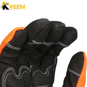 Keembro Guantes de Cuero Industriales, Talla XL, Último Diseño, Resistentes a Cortes, Anti-Corte, Protectores de Goma, Material de Poliéster para - Product Image 2