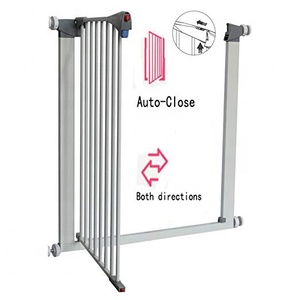 Puerta de seguridad para bebé, montado en presión, para escalera - Product Image 3