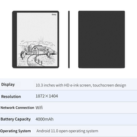Nouveauté : Lecteur de livres électroniques E Ink 10,3 pouces avec stylet, Android 11, 300 PPI, Wi-Fi, prise en charge PDF/TXT, multilingue