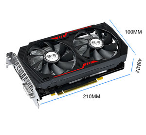 การ์ดจอคุณภาพสูง JGINYUE RTX GeForce 2060 6GDR สำหรับเล่นเกมบนเดสก์ท็อปพีซี หน่วยความจำ GDDR6 6GB ให้การถ่ายโอนข้อมูลความเร็วสูง - Product Image 5