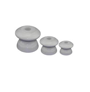 Isolateurs en porcelaine basse tension de type papillon magnétique pour table à thé, modèles ED-1, ED-2, ED-3, ED-4, couleur blanche, vente en gros - Product Image 1