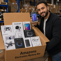 Boîtes mystères d'Amazon, gadgets électroniques, chargeur de téléphone portable, batterie externe, expédition en 24h, vente en gros, stock disponible, fournisseur d'usine