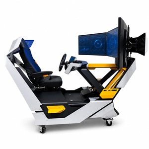 Cabina de Conducción Remota 5G con Monitor Triple de 27 Pulgadas para Maquinaria de Construcción y Vehículos Autónomos - Product Image 6