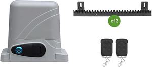 <span class=keywords><strong>Portail</strong></span> coulissant automatique Casanoov Cimone, <span class=keywords><strong>hauteur</strong></span> 4 m, 160 cm, aluminium, motorisation Ranger C300 - Product Image 4