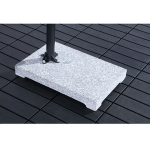 Pas <span class=keywords><strong>cher</strong></span> En Aluminium Patio Brossé Push Up <span class=keywords><strong>Banane</strong></span> Suspendus Parapluie Parasol - Product Image 4