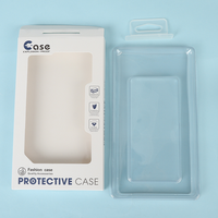 Boîtes d'emballage universelles en papier recyclable pour téléphones, avec logo personnalisé en relief et couleur personnalisée, pour petites entreprises
