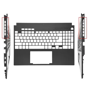 แล็ปท็อปใหม่ C D ฝาครอบด้านหลัง/ฝาครอบที่วางฝ่ามือ/เคสด้านล่างสีดำสำหรับเอซุส ทูฟ แดช FX517 FX517ZC FX517ZE <span class=keywords><strong>FX517ZM</strong></span> FX517ZR FX517Z - Product Image 3