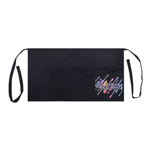 Delantal Corto sin Mangas con Estampado Personalizado por Sublimación, Delantal de Cocina Ligero de Poliéster Suave con Múltiples Bolsillos, Delantal de Moda para Alimentos - Product Image 4