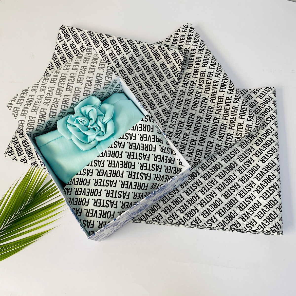 Custom Eco-Friendly Virgin Monochrome Logo Printed Tissue Mildew Proof Moisture Degradation Art Paper Coated Offset Kraft