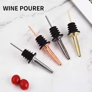 Conception personnalisée 304 acier inoxydable argent or noir rose verseur de vin pour <span class=keywords><strong>Luna</strong></span> Sea Zygo Angel Fire Vodka - Product Image 2