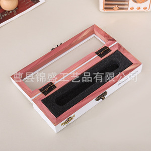 Caja de Madera de Cedro para Cigarros, Rectangular, a Prueba de Humedad, Personalizable con Impresión de Logotipo - Product Image 3