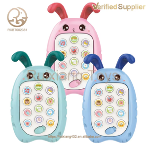 Jouets de téléphone portable pour enfants en plastique lumineux musical personnalisés, vente directe d'usine, cognition Montessori, vente chaude - Product Image 4