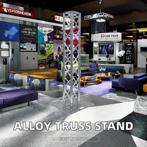 Xách tay hợp kim nhôm giàn đứng mô hình vuông DJ sự kiện chiếu sáng khung xe lăn đoạn đường nối nhà máy giá cho Totem sân khấu - Product Image 3