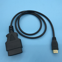 Cable OBD2 más nuevo para diagnóstico profesional de automóviles, herramienta de diagnóstico OBD macho moldeada personalizada, Universal para todas las máquinas de la serie de automóviles