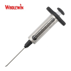 Hot bán 2 oz thép không gỉ Marinade <span class=keywords><strong>Injector</strong></span> gia vị <span class=keywords><strong>Injector</strong></span> thịt <span class=keywords><strong>Injector</strong></span> ống tiêm cho gà và thịt - Product Image 5