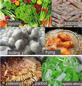 300-1000L Boiling <strong>Kettle</strong> with Tiltable Basket Blanching Pot for Meat <strong>Fish</strong> Seafood Vegetables Potatoes Kartoffelbrei - Product Image 5