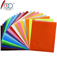 Película de PU de vinilo de transferencia de calor 51cm * 25M para color rojo
