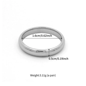Luxury High Quality 4mm 6mm 8mm White Tungsten Wedding Band <b>Ring</b> Gold Plated Direct From India Fashion <b>Rings</b> - Product Image 3