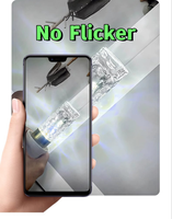 Ampoules de maïs LED AC85-265V 9W cristal de verre blanc E27 E14 B22 lumières en aluminium 3000K 4000K 6000K Options de couleur pour le bureau de plafond