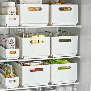 <b>Drawer</b>-mounted Extendable <b>Storage</b> <b>Box</b> Rectangular With Partitions For Food Container Household Organizers - Product Image 1