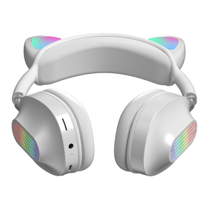 Direto da fábrica dobrável Cat Ear TWS Fones De Ouvido Sem Fio BT 5.4 Versão Esporte Headset LED Indicador de Bateria Over-Ear <span class=keywords><strong>Headphones</strong></span> - Product Image 5