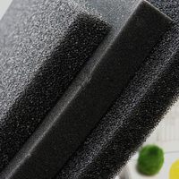 15 PPI à 90 PPI Polyéther Polyuréthane Charbon Actif Filtre à Air Réticulé Mousse Aquarium Fish Tank Filtre Mousse PU Mousse