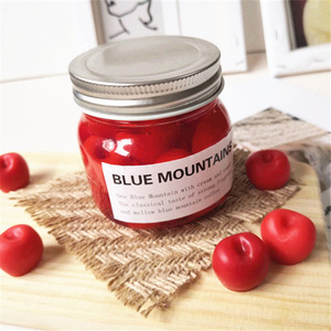 Creative Handmade <b>Jam</b> <b>Jar</b> Scented Candle Fruit Fragrance Soy Wax Home Decor Gift - Product Image 3